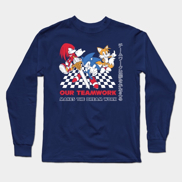 Dream Work Long Sleeve T-Shirt by UX_Jon